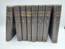 Pictorial Knowledge 8 Volume Vintage Book Set Illustrated Hardcovers