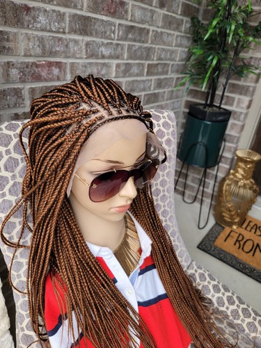 African braided wug - african, blonde