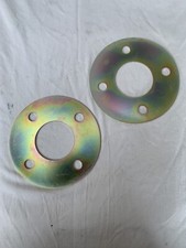 STEEL WHEEL SPACERS X2 NEW