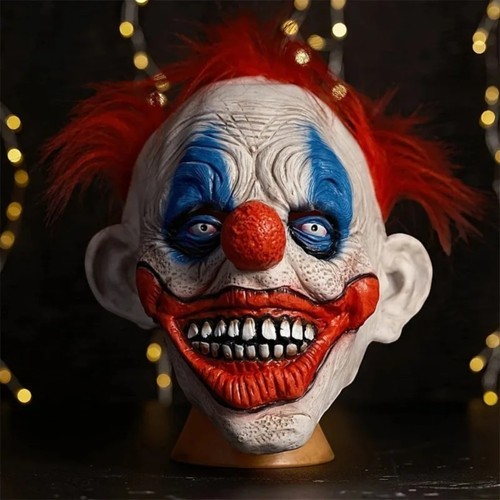 Horror clown mask scary - horror,