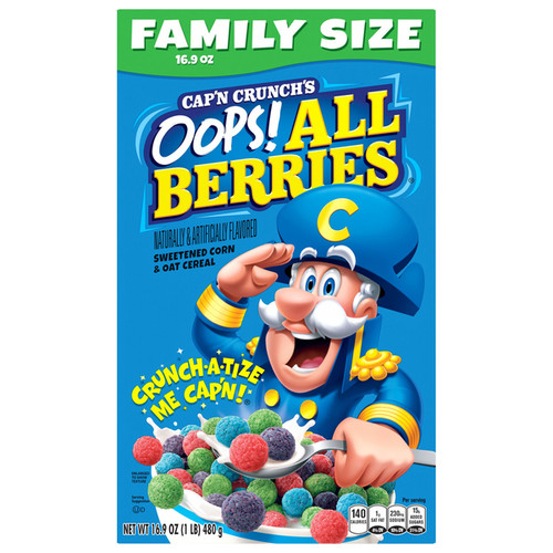 Cap crunch oops all - cap’n,