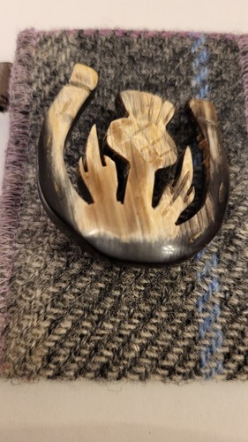 Scottish thistle brooch hand - thistle,