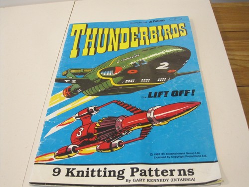 Thunderbirds knitting patterns - thunderbirds,