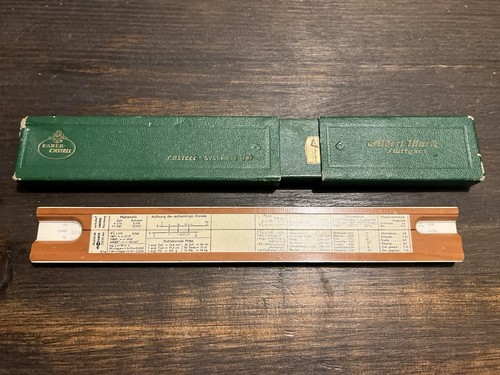 Vintage slide faber castell - vintage,