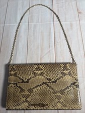 VINTAGE REAL PYTHON SNAKE SKIN