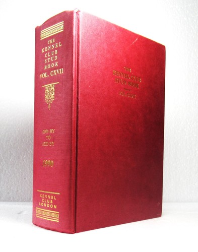 Kennel club stud book - kennel, vol