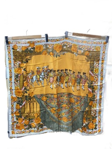 Loewe silk scarf equestrian - silk,