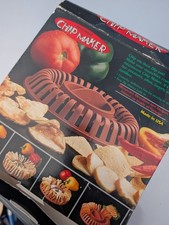 Microwave Chip Maker Healthy Snack Cooker for Potato, Tortilla & Pita Chips 