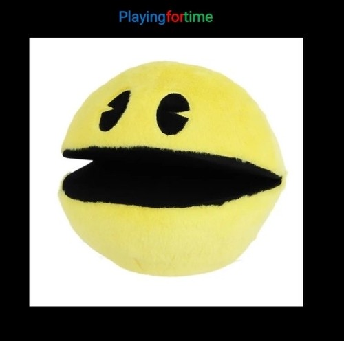 Pac man plush 8inch - pac,