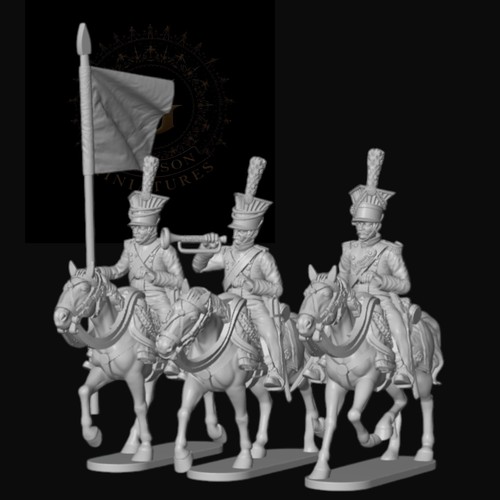 Austrian uhlans command set - austrian,