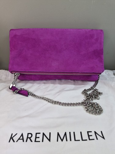 Karen millen cerise pink - millen, suede