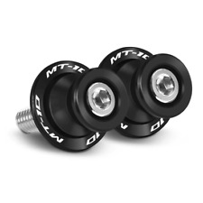 Yamaha MT-10 / SP 2016-2023 Rear Swingarm Spools Paddock Stand Bobbins - Black