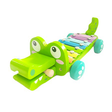 Wooden Crocodile Pull Along