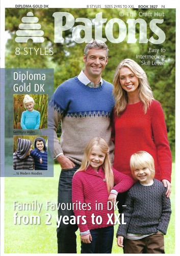 Knitting pattern book patons - knitting,