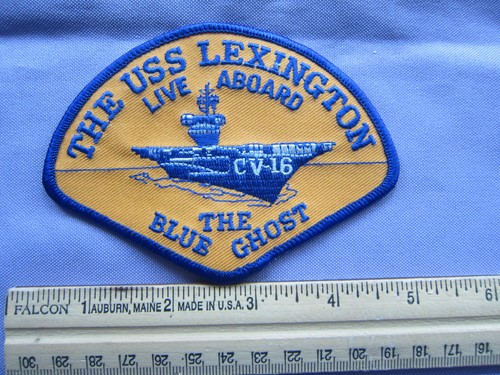 The uss lexington patch - uss,