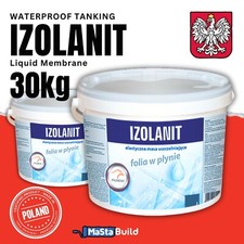 Liquid Waterproof Tanking Membrane Under-tiles Bathroom Seal IZOLANIT 30kg