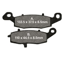 FRONT EBC PADS DX FA231