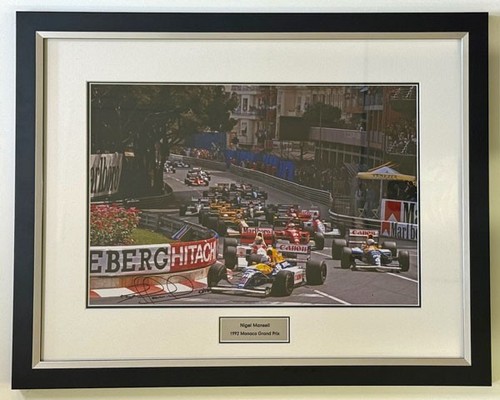Nigel mansell monaco 1992 - mansell,