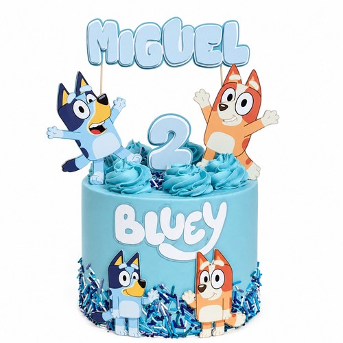 Personalised bluey cake - personalised,