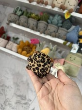 Jellycat Leopard Print Ping Pong Kitty - Small Cat Retired Vintage Plush