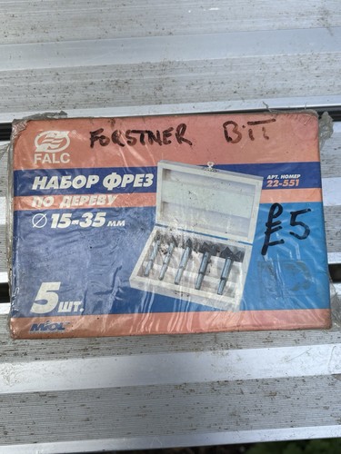 Falc piece forstner bit - forstner, set