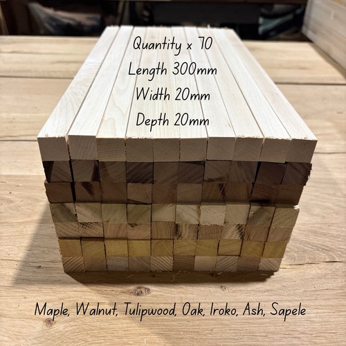 Mixed hardwood offcuts craft - hardwood,