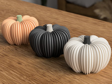 Set of 3 Pumpkin Tealight