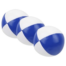 :(Blue White)3Pcs PU Leather