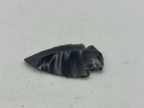 Obsidian arrowhead - obsidian,