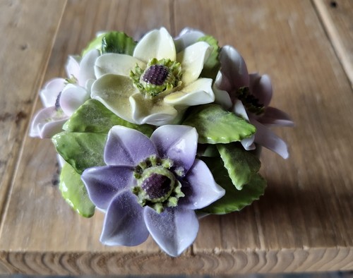 Coalport pansy bowl ceramic - bowl,