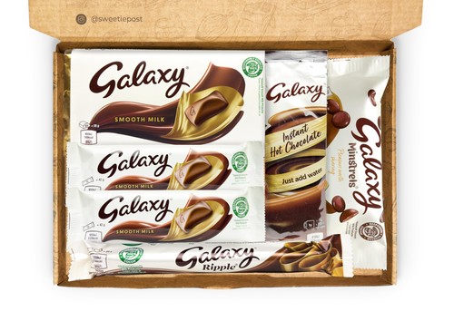 Galaxy chocolate gift box - chocolate,