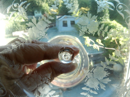 Antique champagne coupe - coupe, 11cm