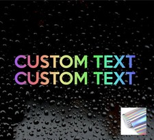 2 CUSTOM OIL SLICK CHROME