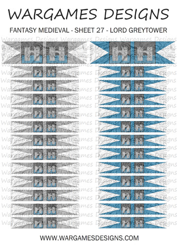 28mm flags fantasy medieval - flags,