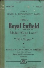 ROYAL ENFIELD MODEL G DELUXE &