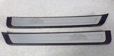 27481 C3C 2010-2014 MK2 SKODA FABIA  PAIR OF FRONT SILL MONTE CARLO STRIPS