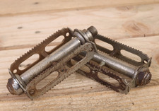 Phillips Celtonia 63 Pedals 9/16" Vintage Retro Steel Road Racing Bike 1940s