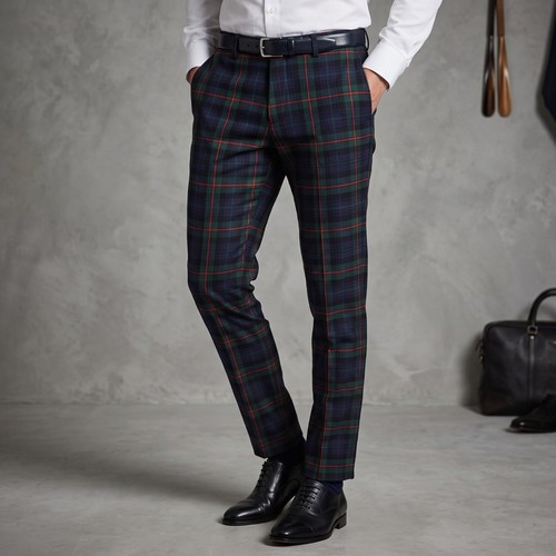 Men gunn tartan trews - men's,