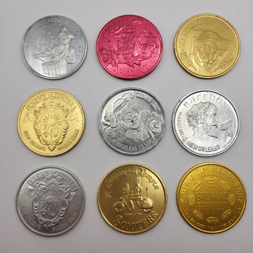 Mardi gras doubloon - 🎭, token
