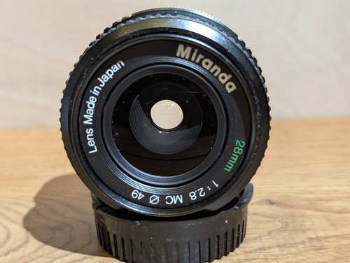 Canon miranda 28mm f2 - mc, f2.8