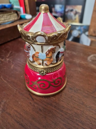Christmas carousel ornament - mr,