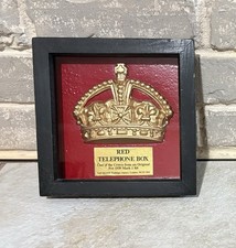 Framed Cast of the Crown of a