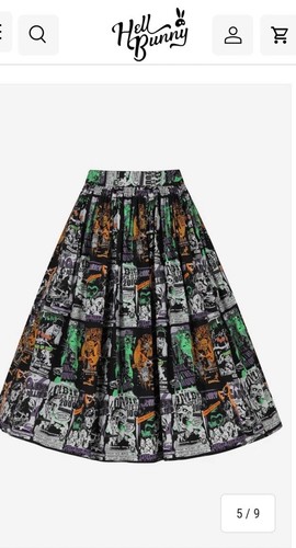 Hell bunny women patterned - bunny,