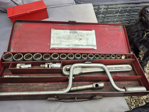 Genuine vintage britool - vintage, socket