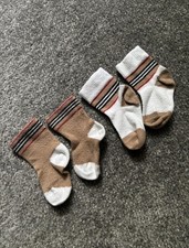 Burberry Baby Socks 0-6m White