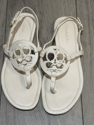 Coach signature sandals size - coach, sandals-size