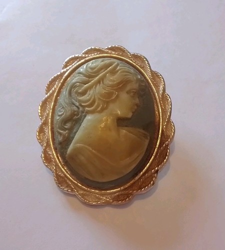 Vintage faux cameo - vintage,