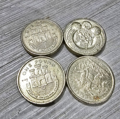 Gibraltar 1 coins - gibraltar,