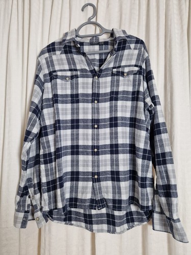 Livergy men checked shirt - checked, xl