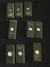 NEC D27128D, ST M27C256B, ST M27256B, Mitsu MLK27128K AMD AM27128A  EPROM 28 DIP